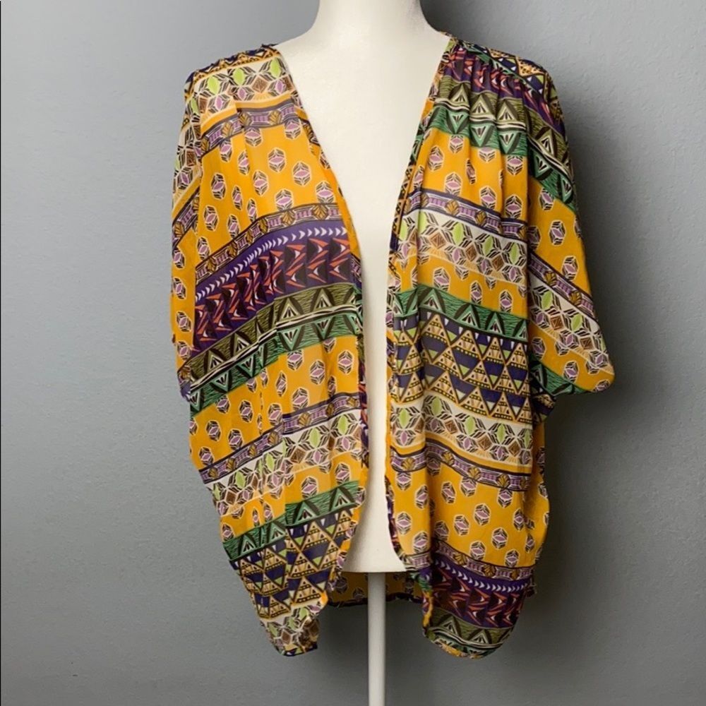Olive Tree Open Cardigan